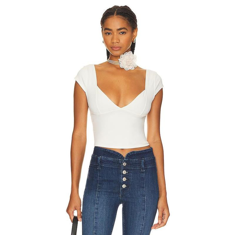 Free People Duo Corset Cami in Black